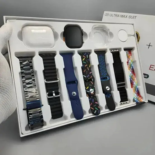 I20 Ultra Max suit Smart Watch 10 in 1